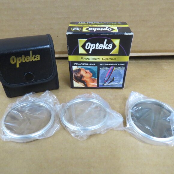 Opteka 52mm Hi-Def Professional 3-Piece Filter Set UV - PL - FLD NEW IOB - Picture 7 of 7